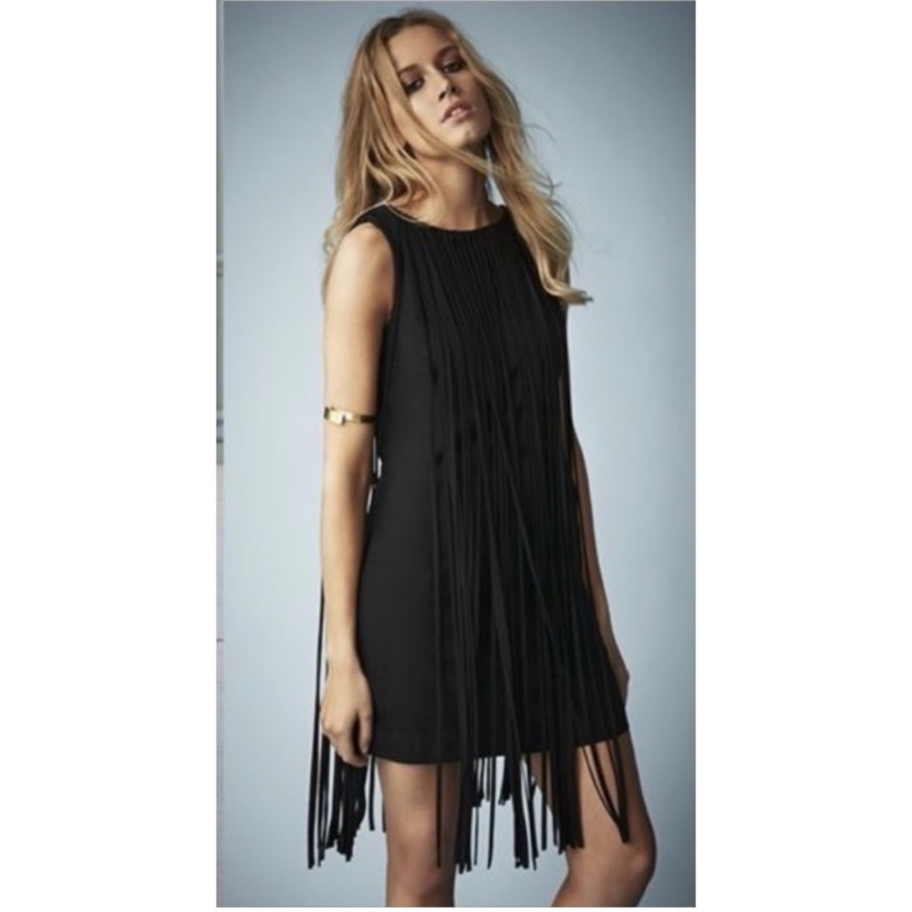 American Apparel Fringe Dress